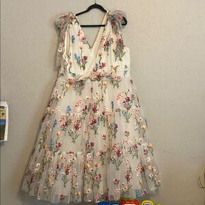 JessaKae Margaret Midi Dress - white